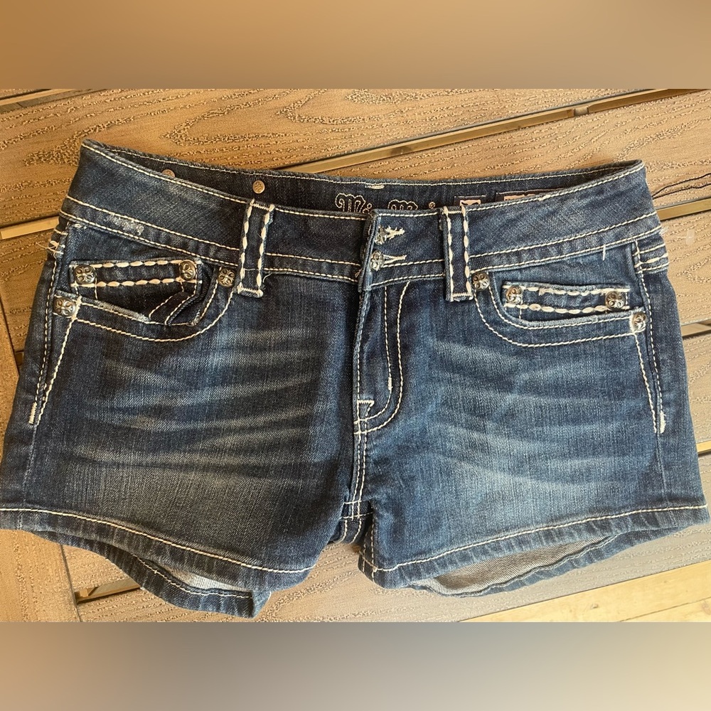NWT Miss Me Shorts EMBELLISHED Tag 30 measured 32"x3